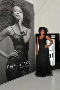 Abla Barka, titolare del salone The Space di Milano.