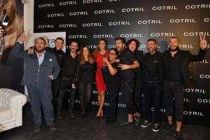 Belen Rodriguez con il team Cotril