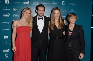 Michelle Hunziker;Tomaso Trussardi;Gaia Trussardi;Giulia Bongiorno