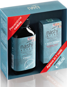 NASHI ARGAN SHAMPOO + 7 NIGHT CAPIXYL 35 EURO